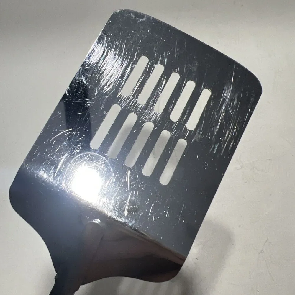 EKCO︱Stainless Steel ︱12 3/4 ︱ Slotted Spatula ︱Yellow Strawberries︱Green Leaves
